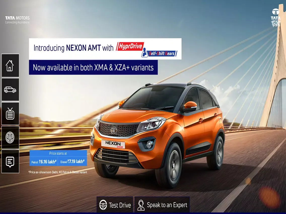Tata Nexon iPad  Ekran Görüntüleri