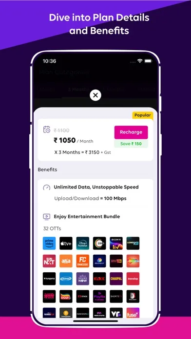 تصاویر Tata Play Fiber
