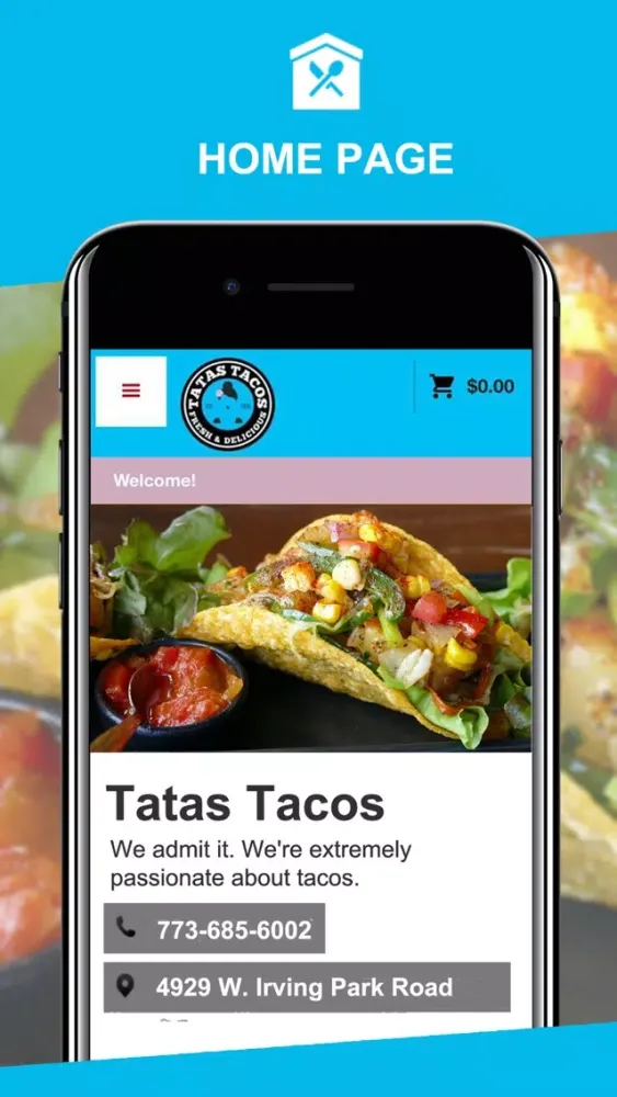 Tangkapan skrin Tata's Tacos