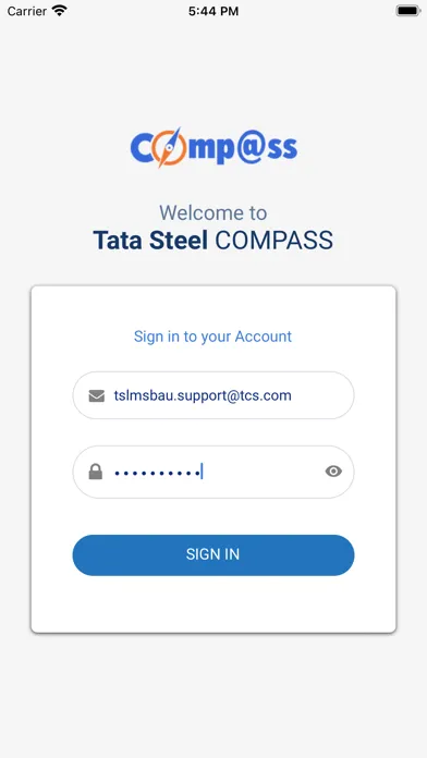 Tata Steel Compass應用截圖