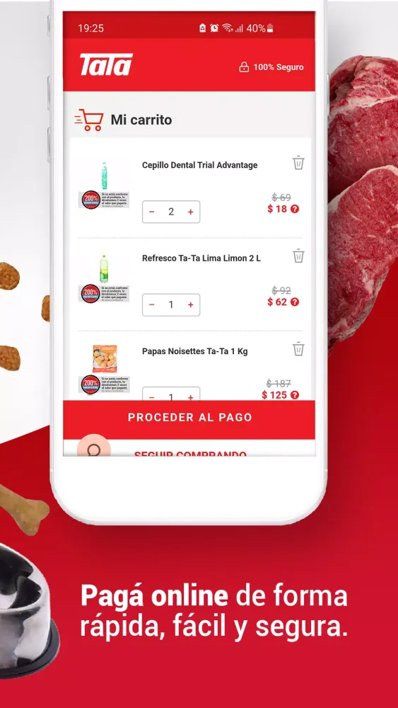 TaTa Supermercado Online スクリーンショット