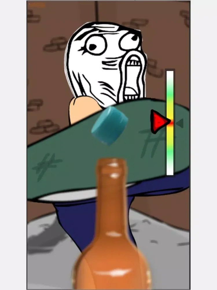 Troll Bottle Kick Challenge iPad  स्क्रीनशॉट