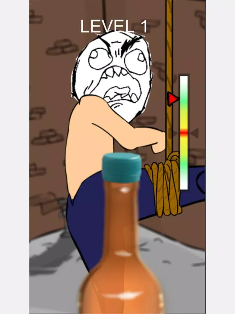 Troll Bottle Kick Challenge iPad  स्क्रीनशॉट