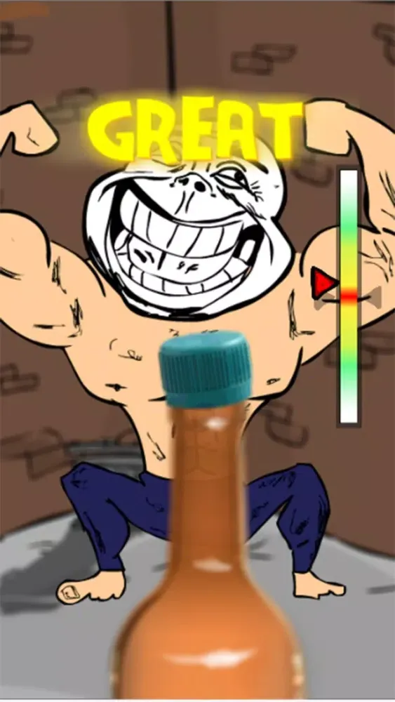 Troll Bottle Kick Challenge स्क्रीनशॉट