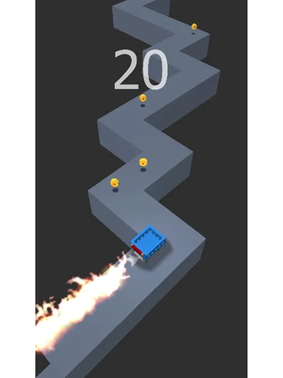 ภาพหน้าจอของ Helix Run - Blocky road iPad 