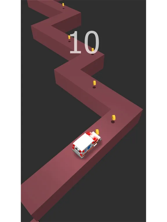 ภาพหน้าจอของ Helix Run - Blocky road iPad 