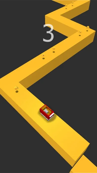 ภาพหน้าจอของ Helix Run - Blocky road