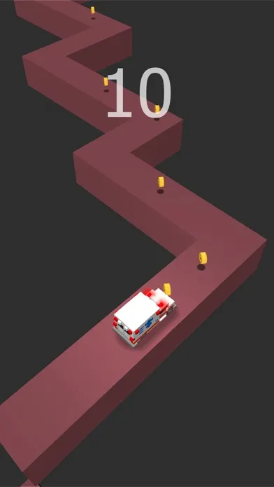 ภาพหน้าจอของ Helix Run - Blocky road
