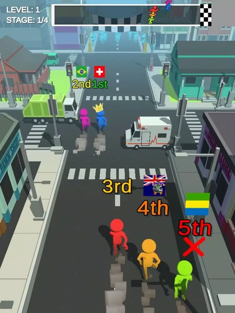 Zrzuty ekranu Crossy Run iPad 