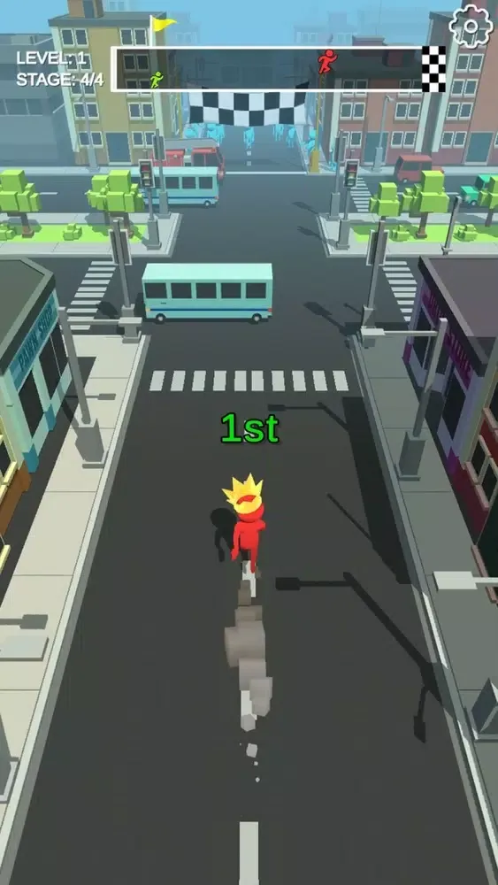 Zrzuty ekranu Crossy Run