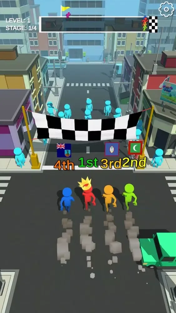 Zrzuty ekranu Crossy Run