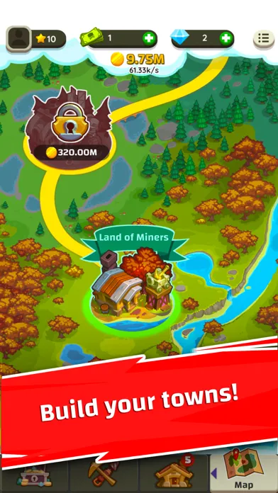 Zrzuty ekranu Merge Miners: Idle Tycoon