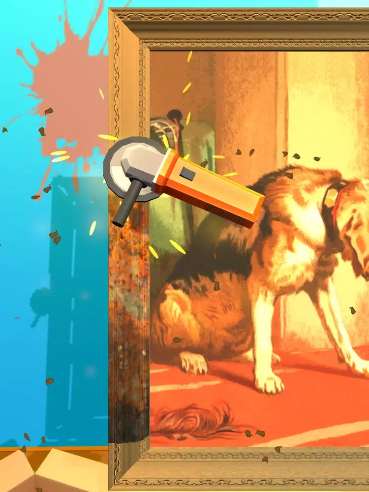 Capturas de tela do Art Restorer 3D iPad 