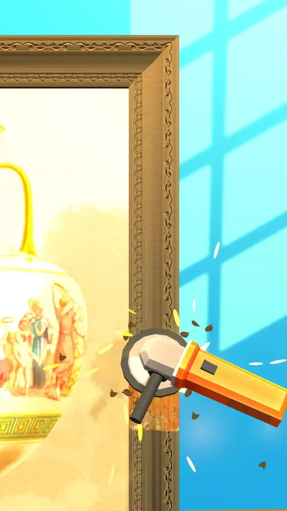 Capturas de tela do Art Restorer 3D