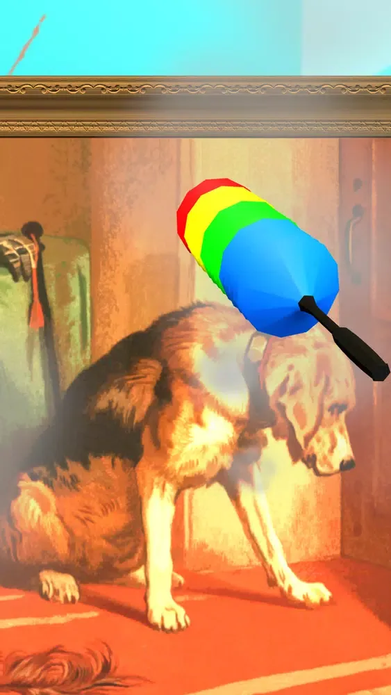Capturas de tela do Art Restorer 3D
