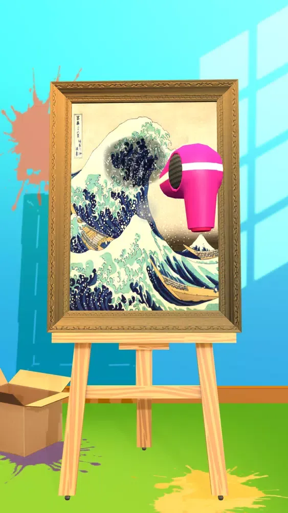 Capturas de tela do Art Restorer 3D