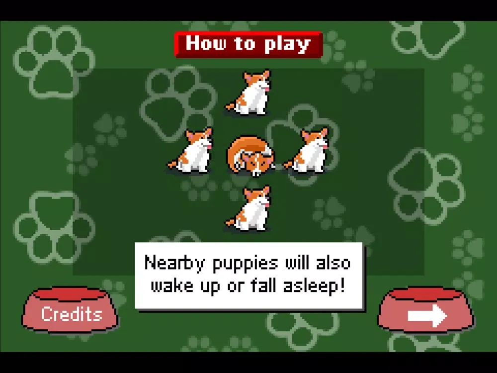 Screenshot di Sleepy Puppies Mobile iPad 