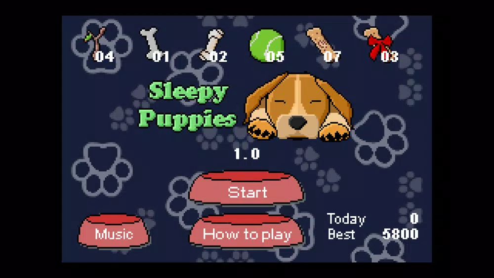 Скриншоты Sleepy Puppies Mobile