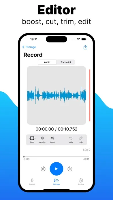 Voice Memos App Screenshots