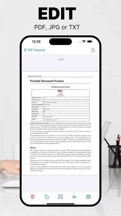 Scan Documents, Photos, Papers Screenshots