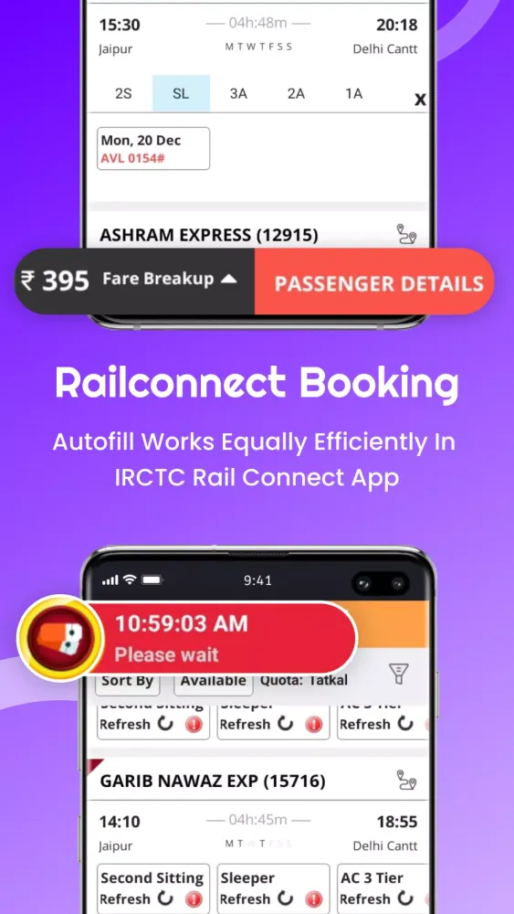 Quick Tat Kal - Confirm Ticket Screenshots
