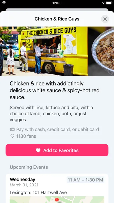 ภาพหน้าจอของ Street Food Boston