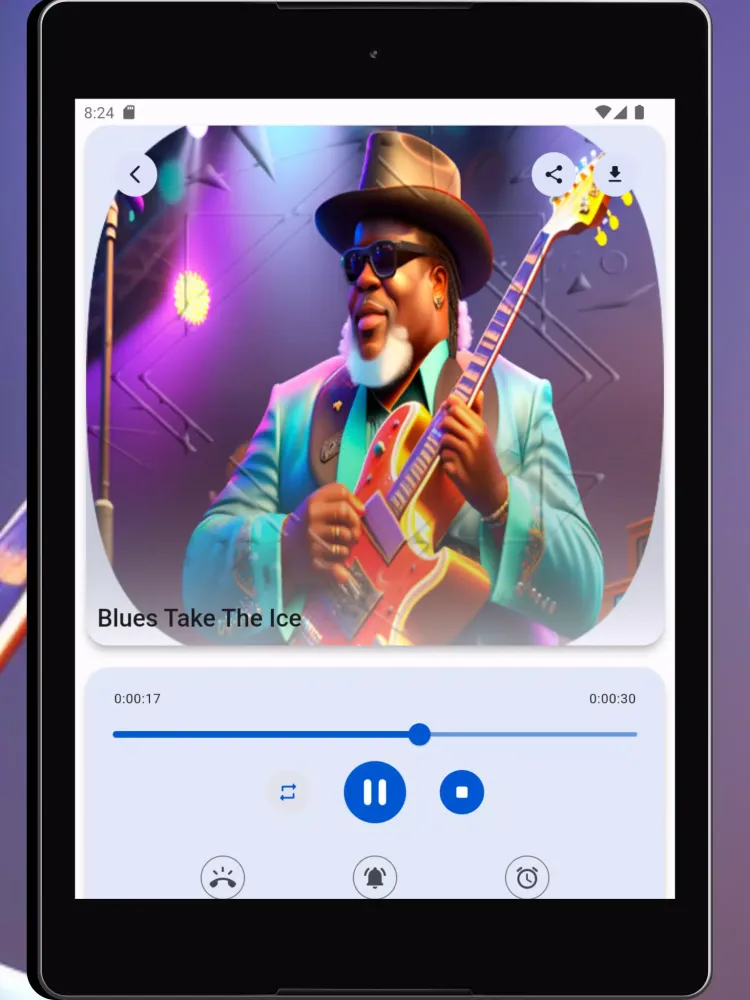 Tangkapan layar Blues Ringtones