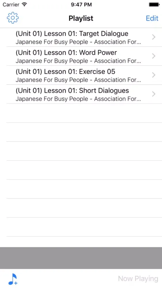 LinguaMate Lite-Audio Player for Language Learning应用截图