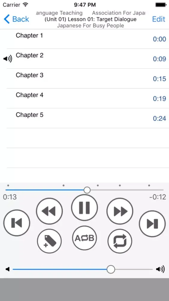 LinguaMate Lite-Audio Player for Language Learning应用截图