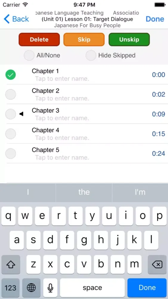 LinguaMate Lite-Audio Player for Language Learning应用截图
