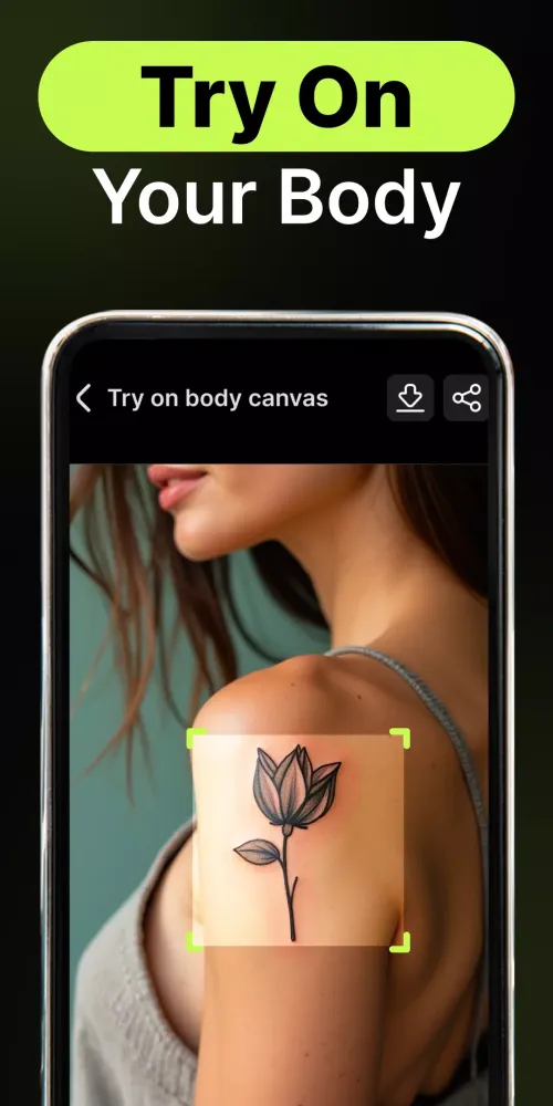 Tangkapan layar AI Tattoo Generator and Maker