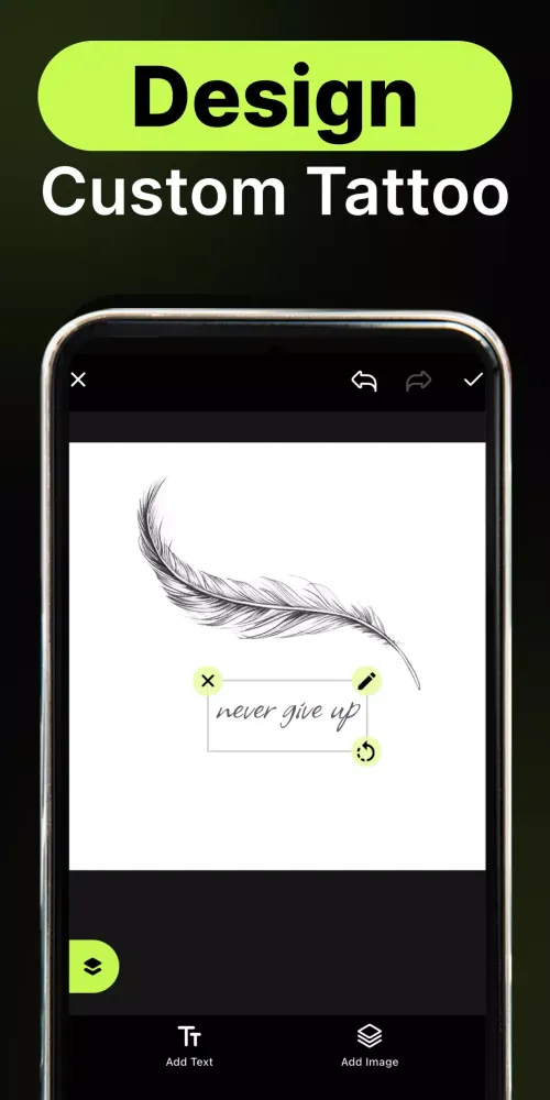 Tangkapan layar AI Tattoo Generator and Maker