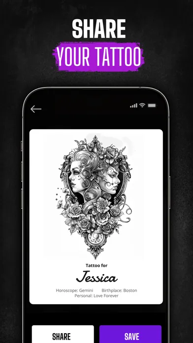 Next Ink: AI Tattoo Design應用截圖