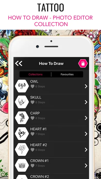 Tattoo : How to Draw & Editor Ekran Görüntüleri