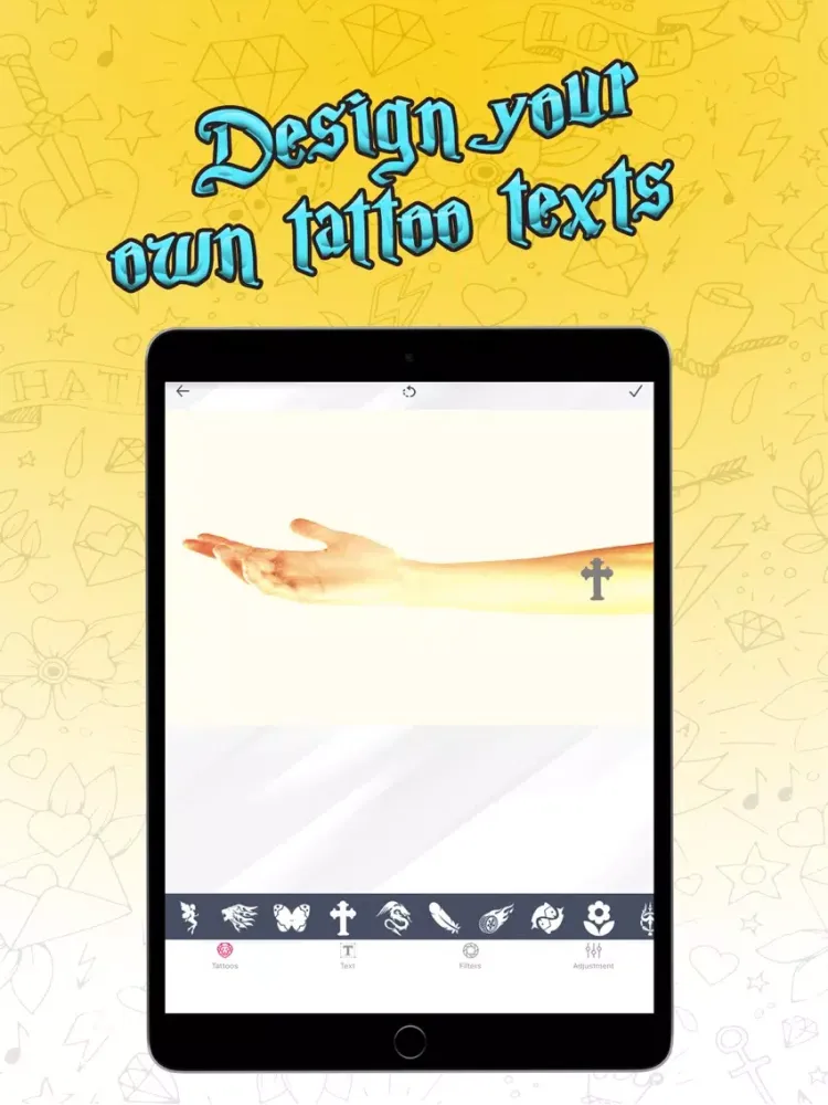 Capturas de tela do Tattoo Me! - Inspiring Designs iPad 