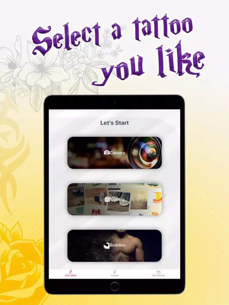 Capturas de tela do Tattoo Me! - Inspiring Designs iPad 