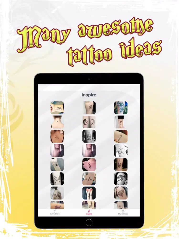 Capturas de tela do Tattoo Me! - Inspiring Designs iPad 