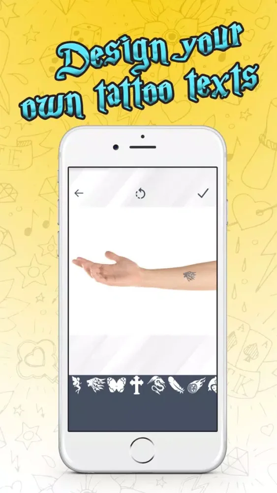 Capturas de tela do Tattoo Me! - Inspiring Designs