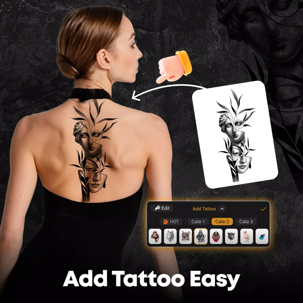 ภาพหน้าจอของ Tattoo Maker - Tattoo Design