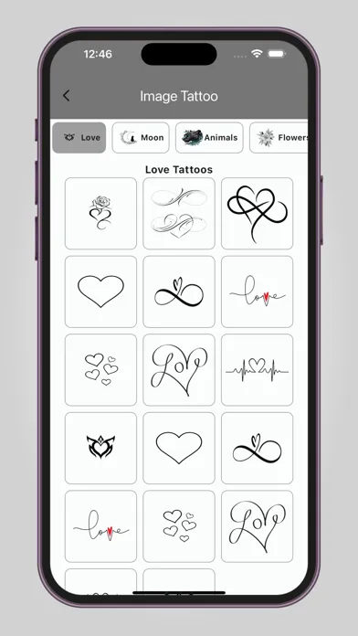 Tattoo Designs - Tattoo Maker Screenshots