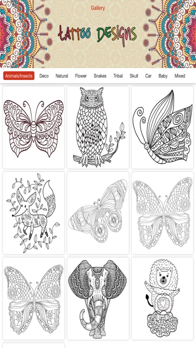 Tattoo Designs & Tattoo Fun应用截图