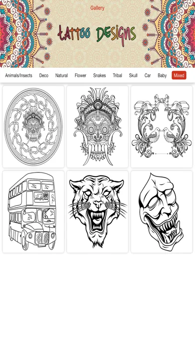 Tattoo Designs & Tattoo Fun应用截图