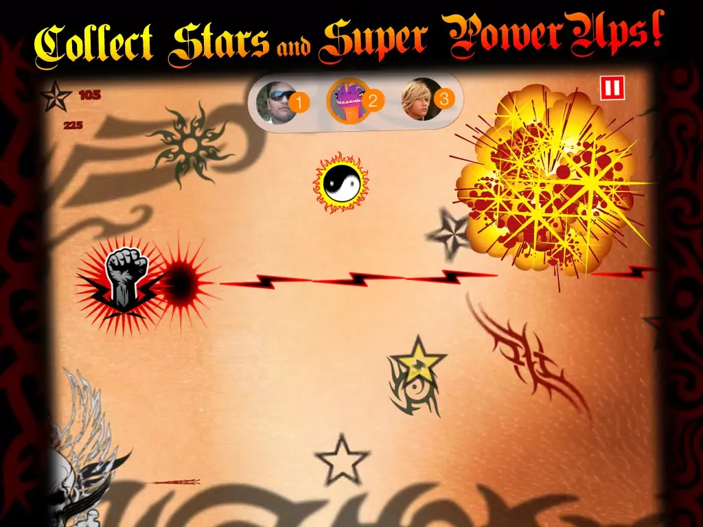 Zrzuty ekranu Tattoo Design Battle 2: Multiplayer Tatoos Tribal War Games - FREE iPad 