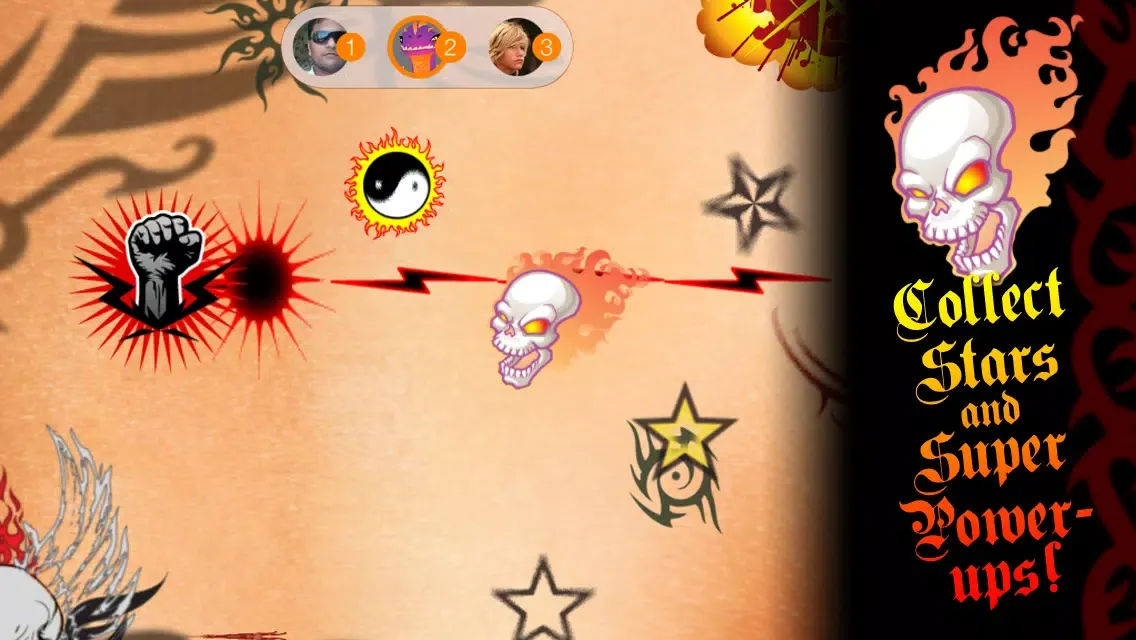 Zrzuty ekranu Tattoo Design Battle 2: Multiplayer Tatoos Tribal War Games - FREE