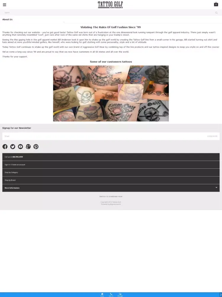 Скриншоты Tattoo Golf iPad 