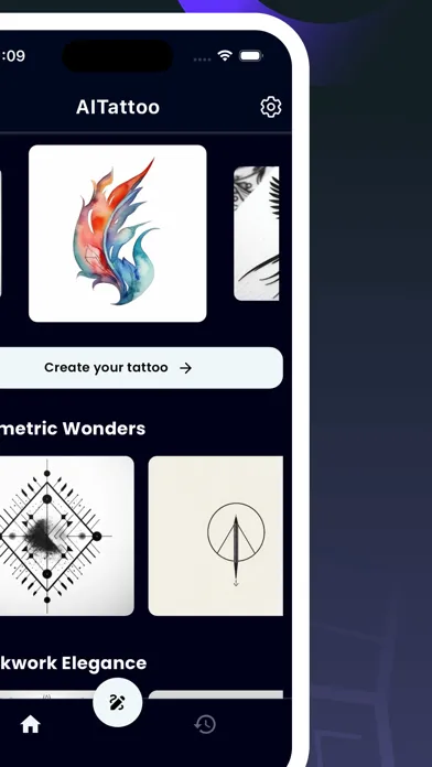 Ai Tattoo Generator, Maker App Screenshots