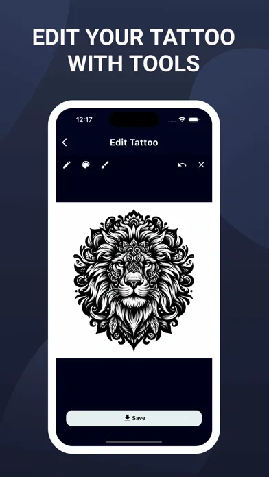 Ai Tattoo Generator, Maker App Screenshots