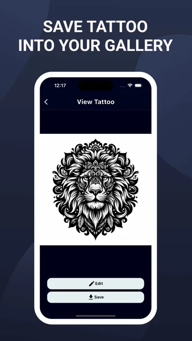 Ai Tattoo Generator, Maker App Screenshots