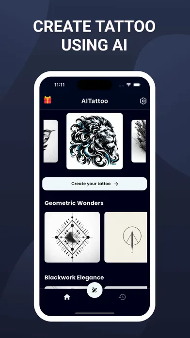 Ai Tattoo Generator, Maker App Screenshots