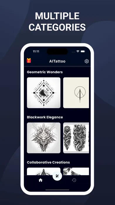 Ai Tattoo Generator, Maker App Screenshots